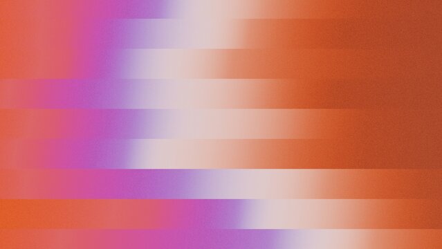 Warm Neon Glitch Gradient in Orange &ndash; Abstract Digital Distortion Background
