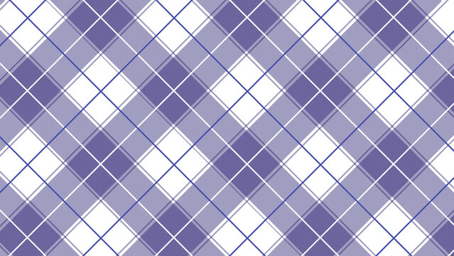 Light Purple Blue Gingham Check Seamless Pattern. Classic light purple and blue gingham check seamless pattern with crisp white grid lines.