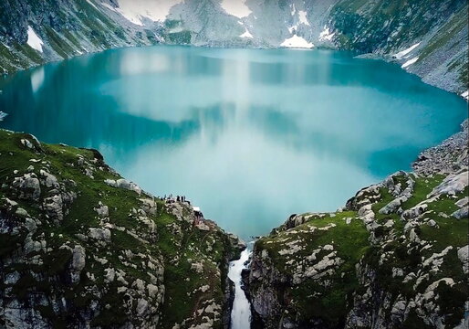 Katora Lake is an alpine glacial lake located in the upper reaches of the Jahaz Banda, Kumrat Valley in the Upper Dir District of the Khyber Pakhtunkhwa province of Pakistan.