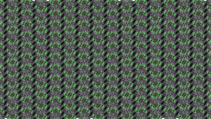 Green knitted wool fabric texture with visible yarn threads in a close-up pattern design © Muhammad