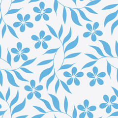 Fototapeta premium seamless floral pattern