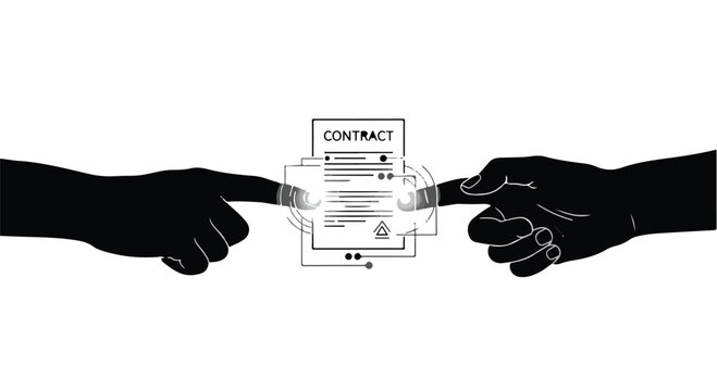 Tearing contract in half agreement dispute