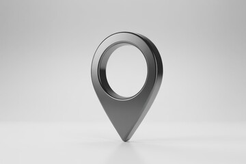 Obraz premium Modern Location Pin Icon