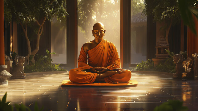 ブッダのイラスト