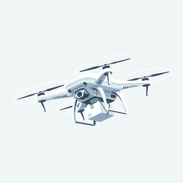 High Resolution Drone Flying in the Sky for Aerial Photography and Surveillance