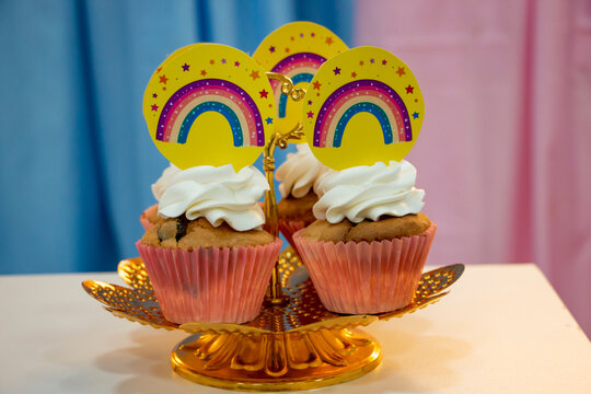 muffin madgalena decorada 