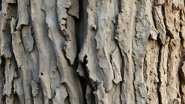lignin. Close-up of tree bark with rope marks and natural erosion patterns. ESG reports, sustainability campaigns, designed for environmental awareness campaigns, used by presentation designers.