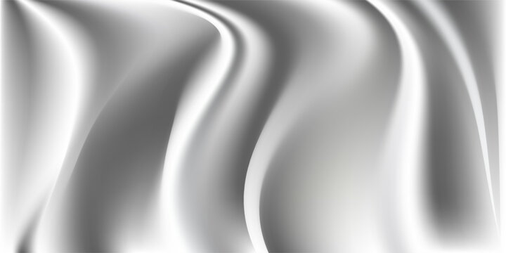 White gray satin texture that is white silver fabric silk panorama background with beautiful soft blur pattern natural.