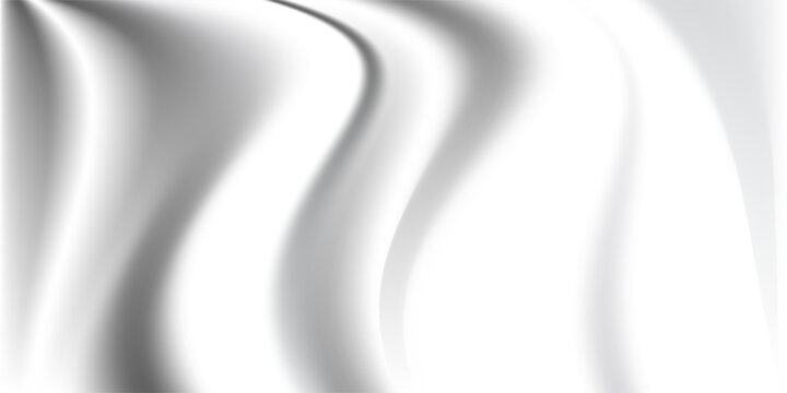 White gray satin texture that is white silver fabric silk panorama background with beautiful soft blur pattern natural.