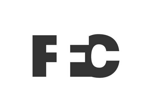 FFC logo design. Initial letter F F C bold font style for tech startups, consulting, corporate branding. Creative company name, headlines typography identity, trendy logotype.