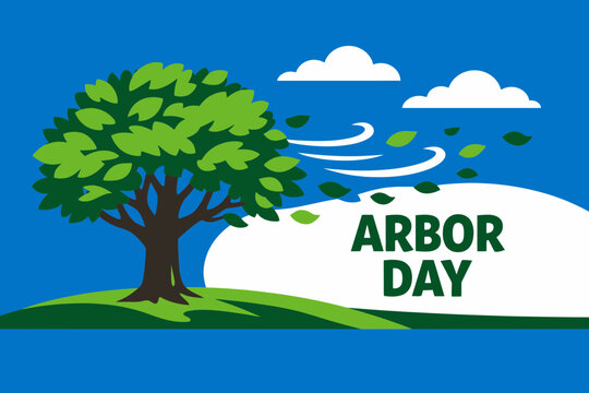 Wind Blowing Through Tree Leaves Arbor Day