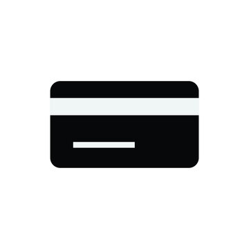 Bank currency ATM plastic card illustration, financial payment tool for banking, transactions, and digital finance.