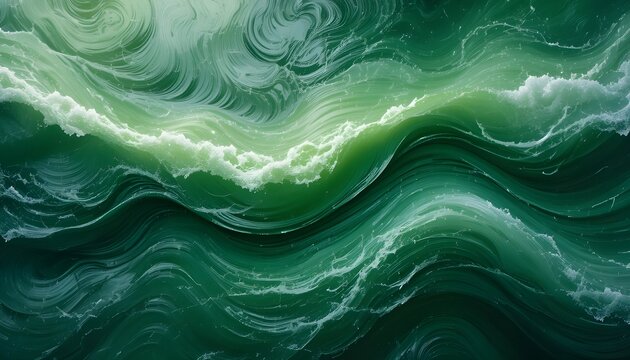 Green river streams abstract texture
