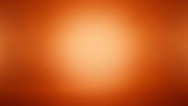 Blurred orange light shinning brightly in dark background video