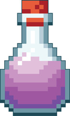 Naklejka premium Elixir Pixel Potion