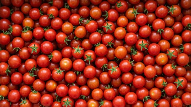cherry tomatoes background