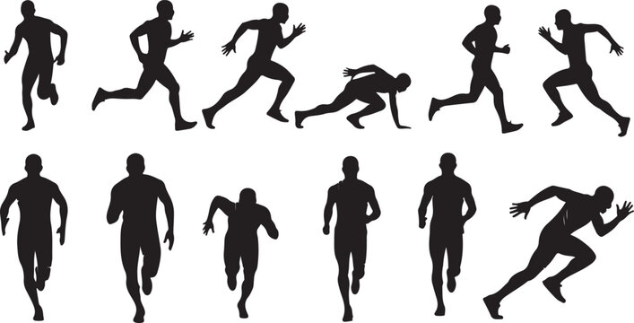 Set of military icons on transparent background flat design vector illustration representing army elements and war symbols.