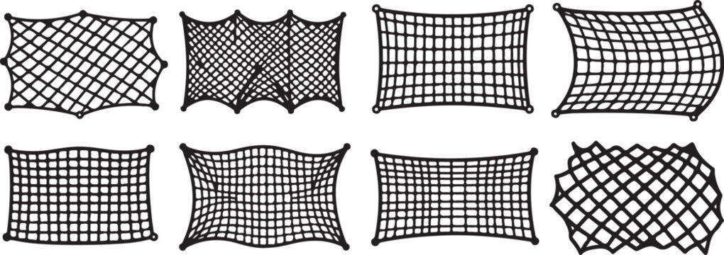 Illustrations of various architectural roofs with different patterns and designs Vector