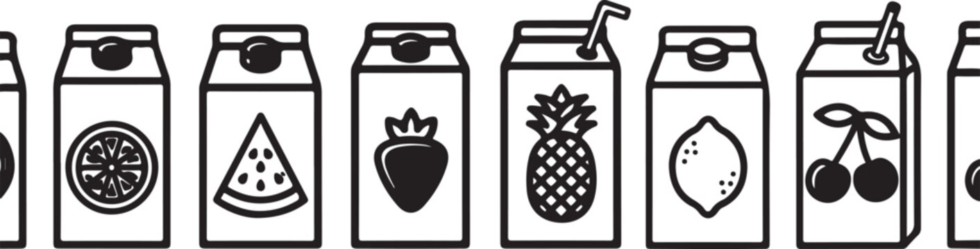 A collection of warning signs and symbols on various warning labels Vector