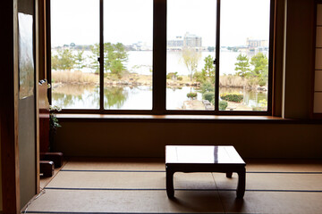 Fototapeta premium Japanese traditional style house