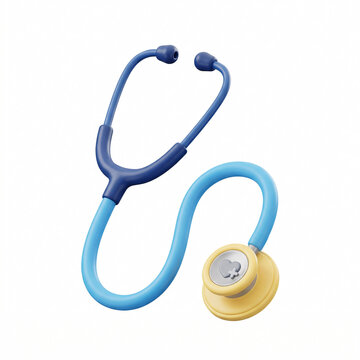 St&eacute;thoscope M&eacute;dical Bleu