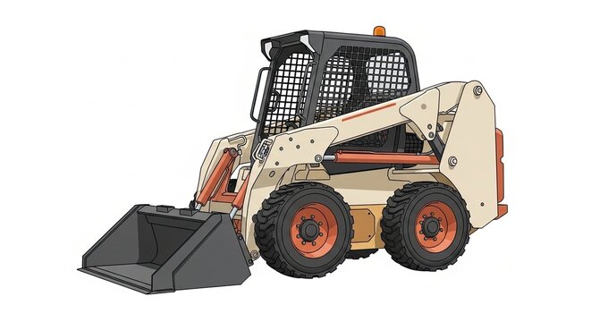 Bobcat Skid Steer Loader Machine.