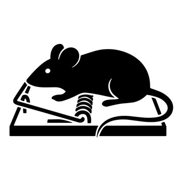 mousetrap icon vector illustration