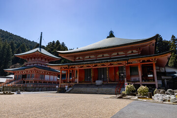 Obraz premium 比叡山延暦寺