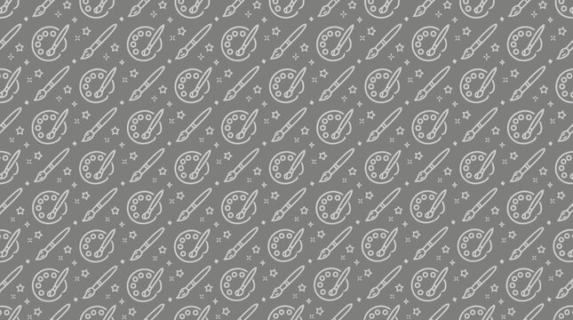 Seamless gray watermarked stock image background texture pattern.