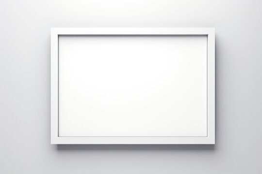Technology electronics screen white board.