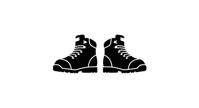 Black High Top Sneaker Shoes.