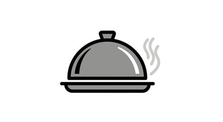 Obraz premium Cloche Server Food Dome.