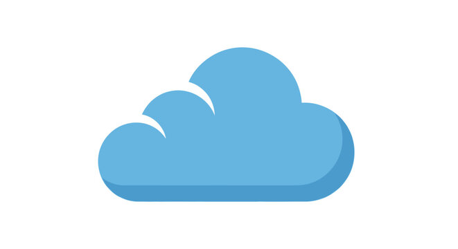 Cloud Icon Graphic Symbol.