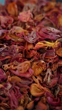 Mace Spice Full Frame Macro &ndash; Javitri Texture and Aromatic Indian Spice Close-Up