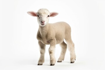 Fototapeta premium Livestock animal mammal sheep.