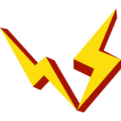 Retro Lightning Bolt © Indra