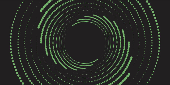 Half tone circle, Clean dot swirl pattern, Circle design elements, Spiral, Swirl shape made of circular&nbsp;pattern&nbsp;of&nbsp;dots