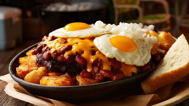 St. Louis Slinger with Egg and Cheese
