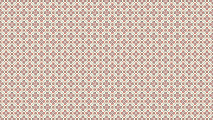 Fototapeta premium vibrant floral pattern with pink, green and white hues