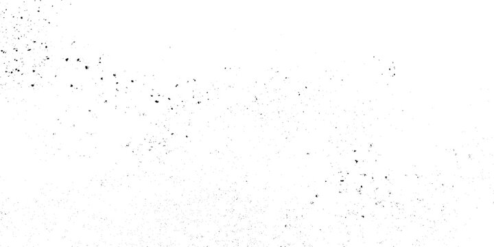 Black particles and specks on white grunge background vector illustration for graphic design elements