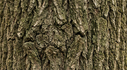 Obraz premium Seamless macro photography of aged tree bark texture featuring rough organic wood surface with intricate natural patterns and deep earthy ridges found in a wild forest background environment.