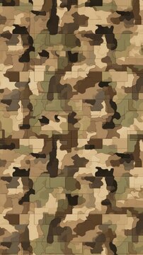 Real wood texture camouflage pattern backgrounds military textile.