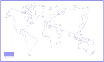 Fototapeta premium World Map Vector Global Data Visualization Concept
