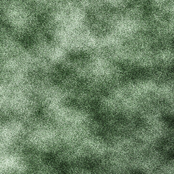 Green textured background with a grainy noise pattern and dark spots