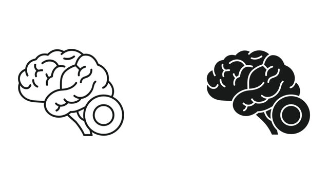 Exchange comparison contrast icon set minimal