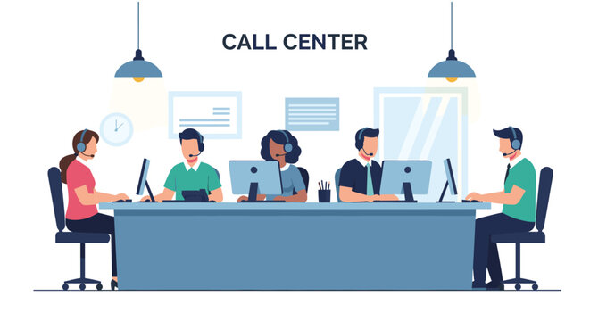 Call Center Agent Character Images – Browse 12,026 Stock Photos ...
