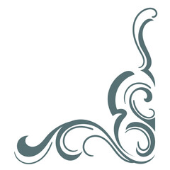 Obraz premium Vintage green corner, light pastel green design.