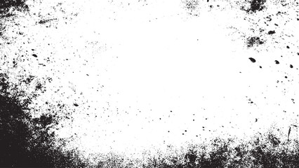 Obraz premium Abstract old wall background with worn surface marks. Dirty grain texture with weathered wall appearance. 