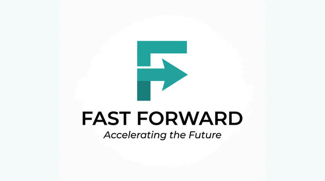 This logo captures the essence of progress with an arrow emerging from the initials F and F, reflecting innovation, speed, and forward-thinking for future-oriented ventures.