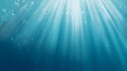Obraz premium Background with blue rays of light, shimmering sunbeams and soft glow effect.